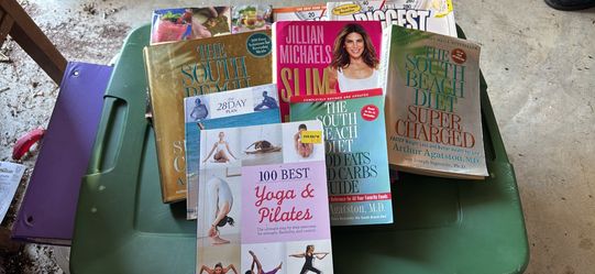 Diet And Fitness Book Lot