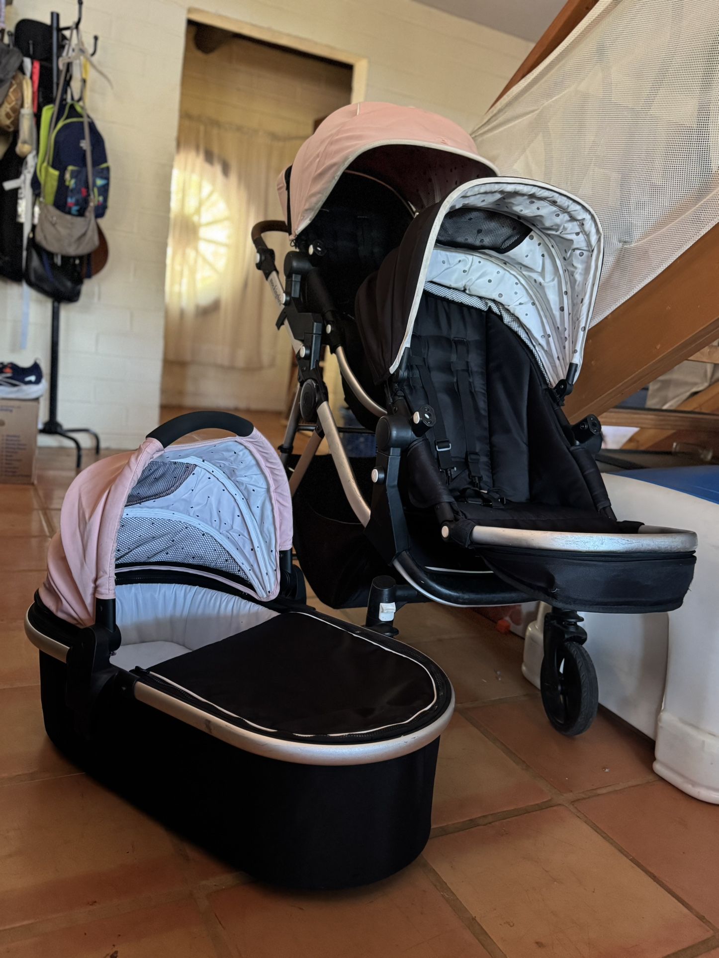 Mockingbird Stroller/Bassinet/Adapter