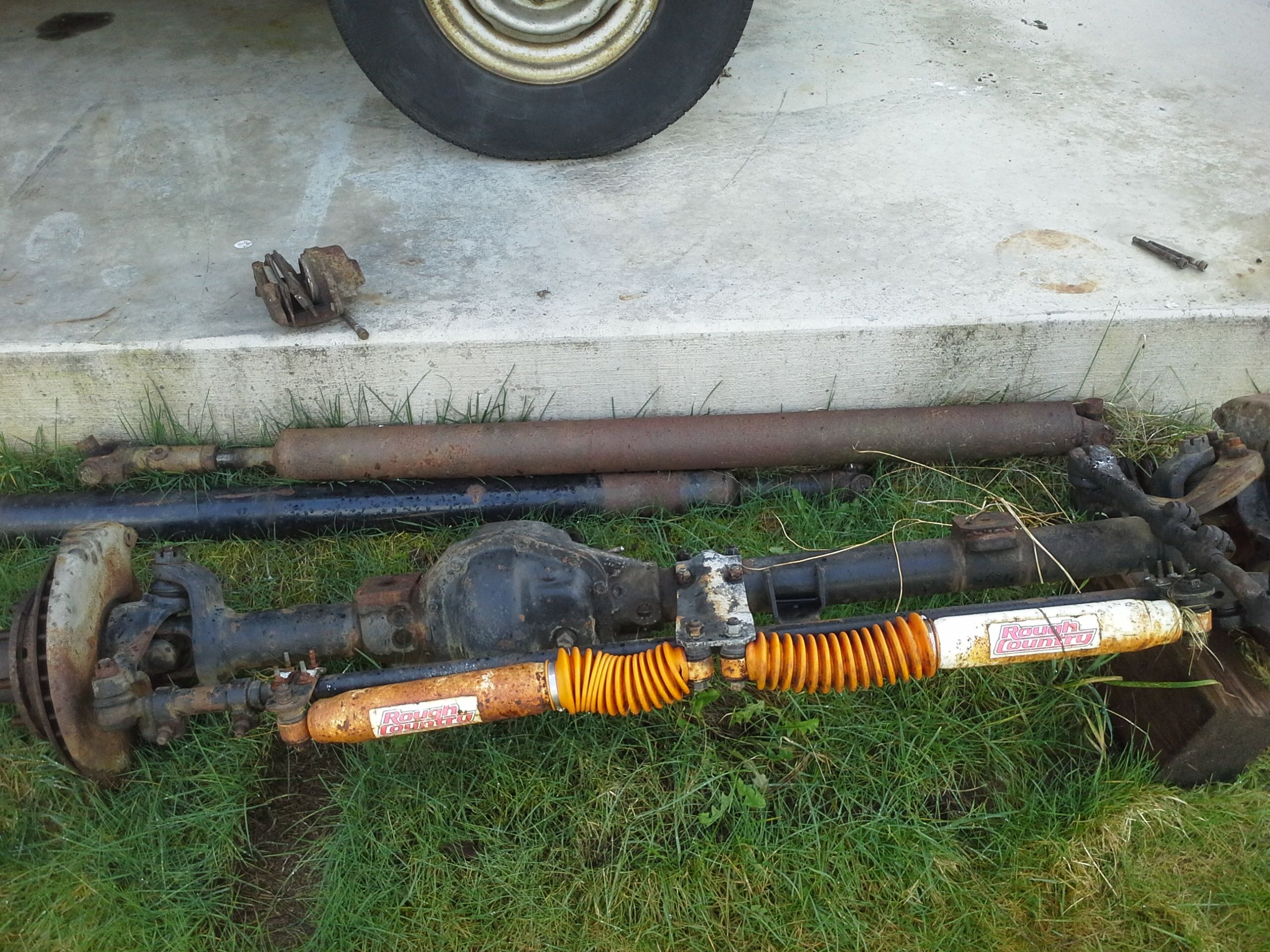 Chevy dana 44 8 lug front axle