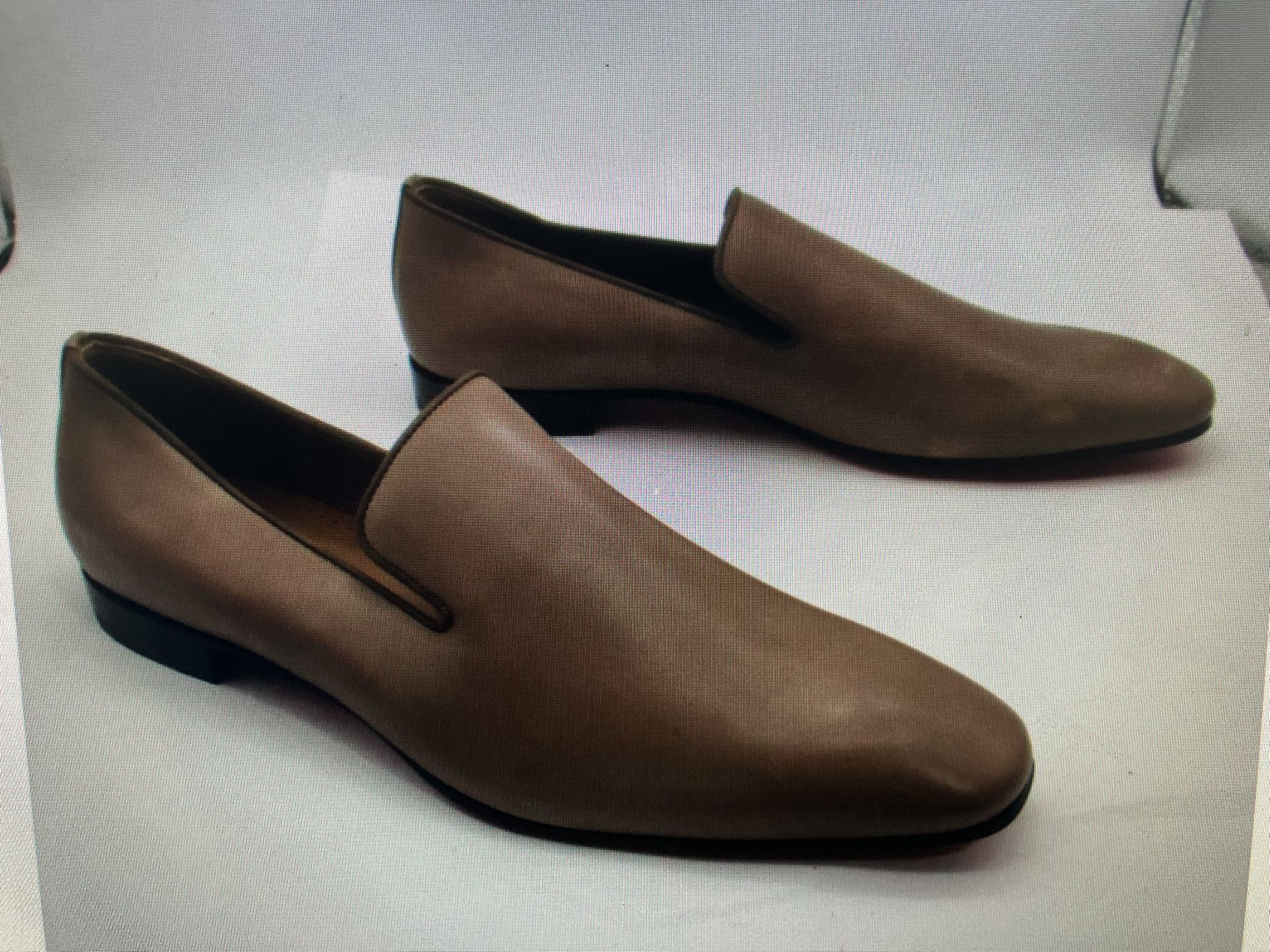 Christian Louboutin Dandelion Loafer Leather Brown Roca Sz 45 Us 11.5 Authentic