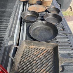 Alll Old Cast Iron Pots And Pans $150 For All