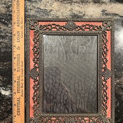Beautiful Ornate Metal Frame With Glass