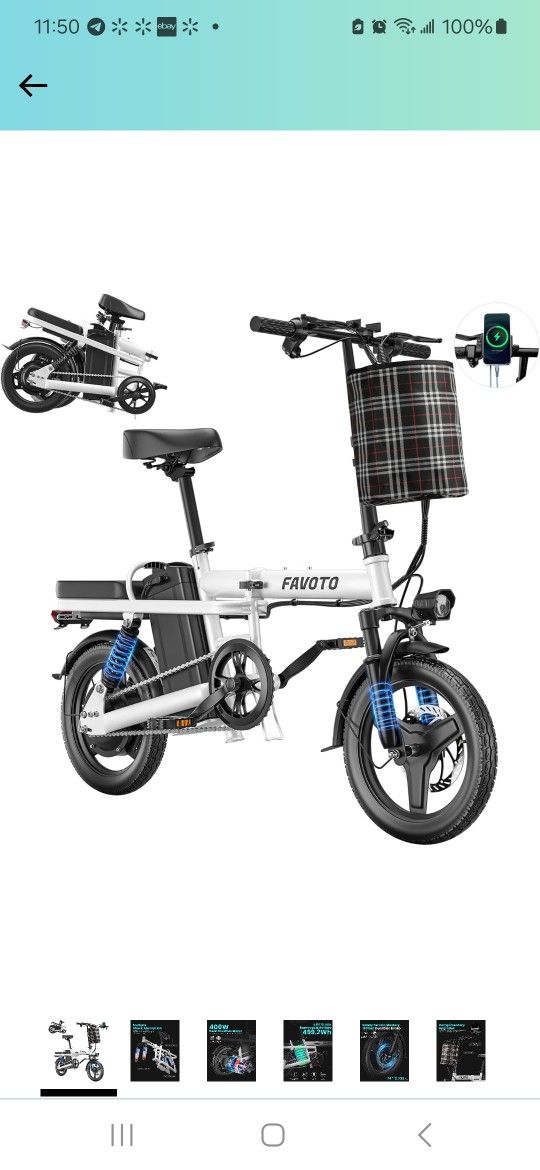 Electric Bicycle,, 14inch 