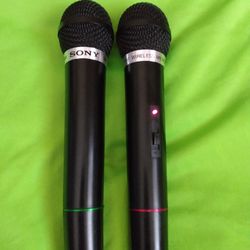 SONY WIRELESS MICROPHONOS 