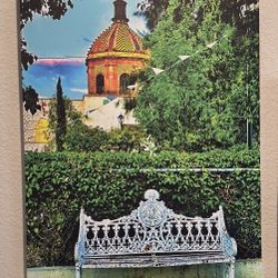 Park Bench Old town Mexico