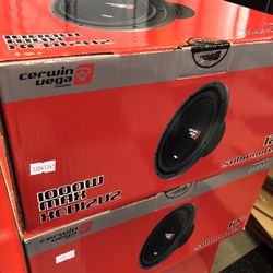 Cerwin Vega 12 Inch Subwoofer On Sale For 79.99