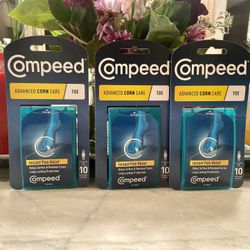 Compeed Advanced Corn Care - instant pain relief - helps soften and remove corns. New/unopened