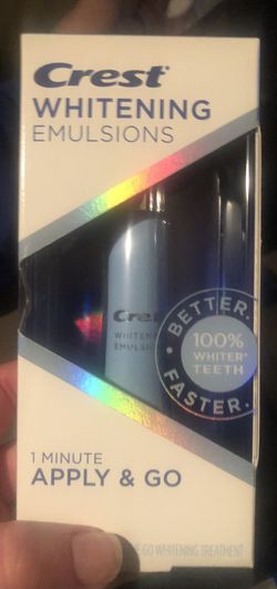Crest Whitening Emulsions 