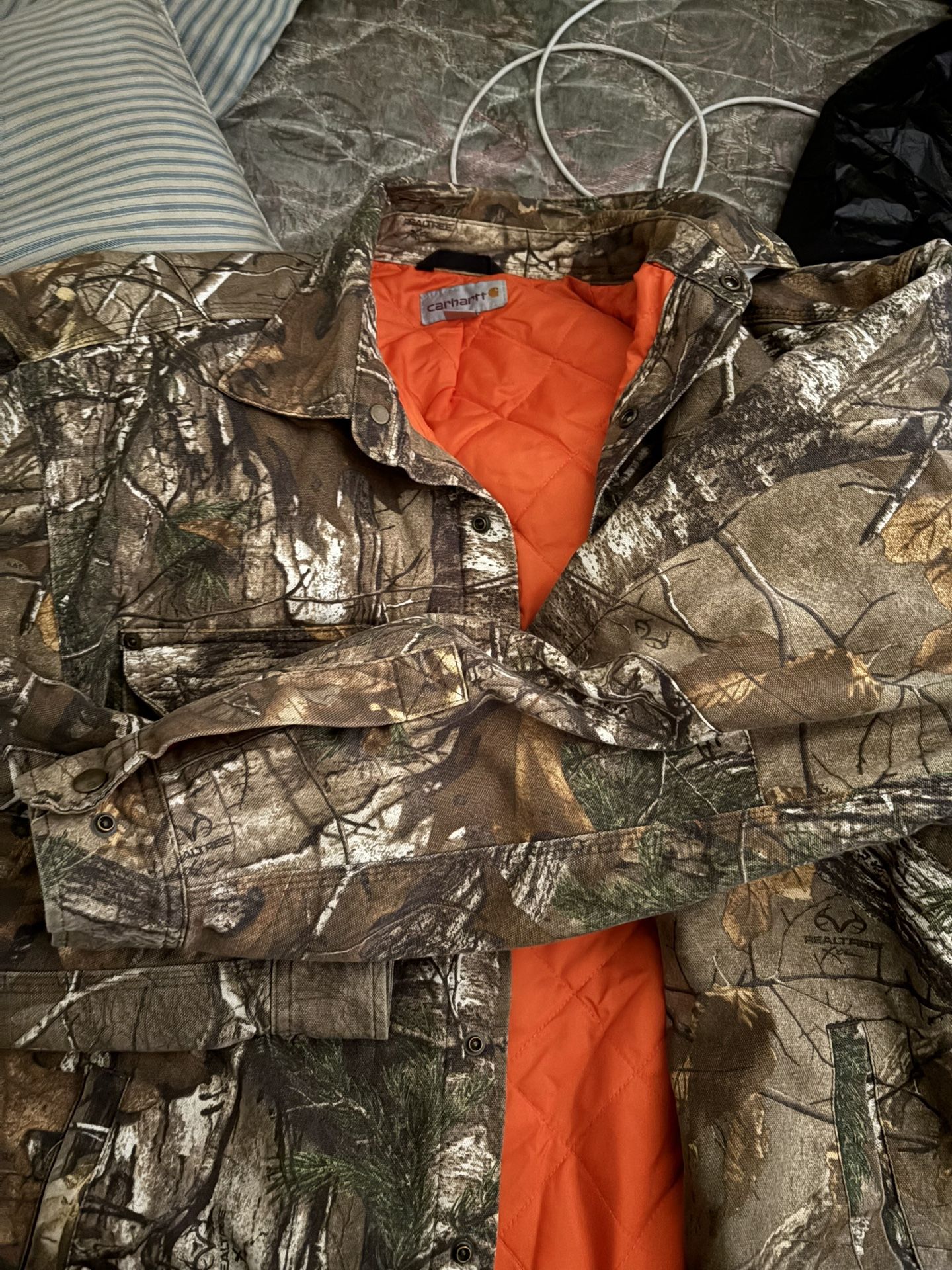 Carhartt Realtree  Quilted Shirt Jacket