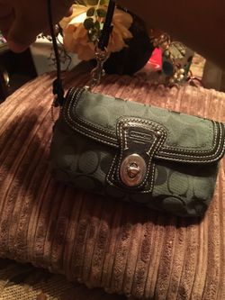 Coach wristlet