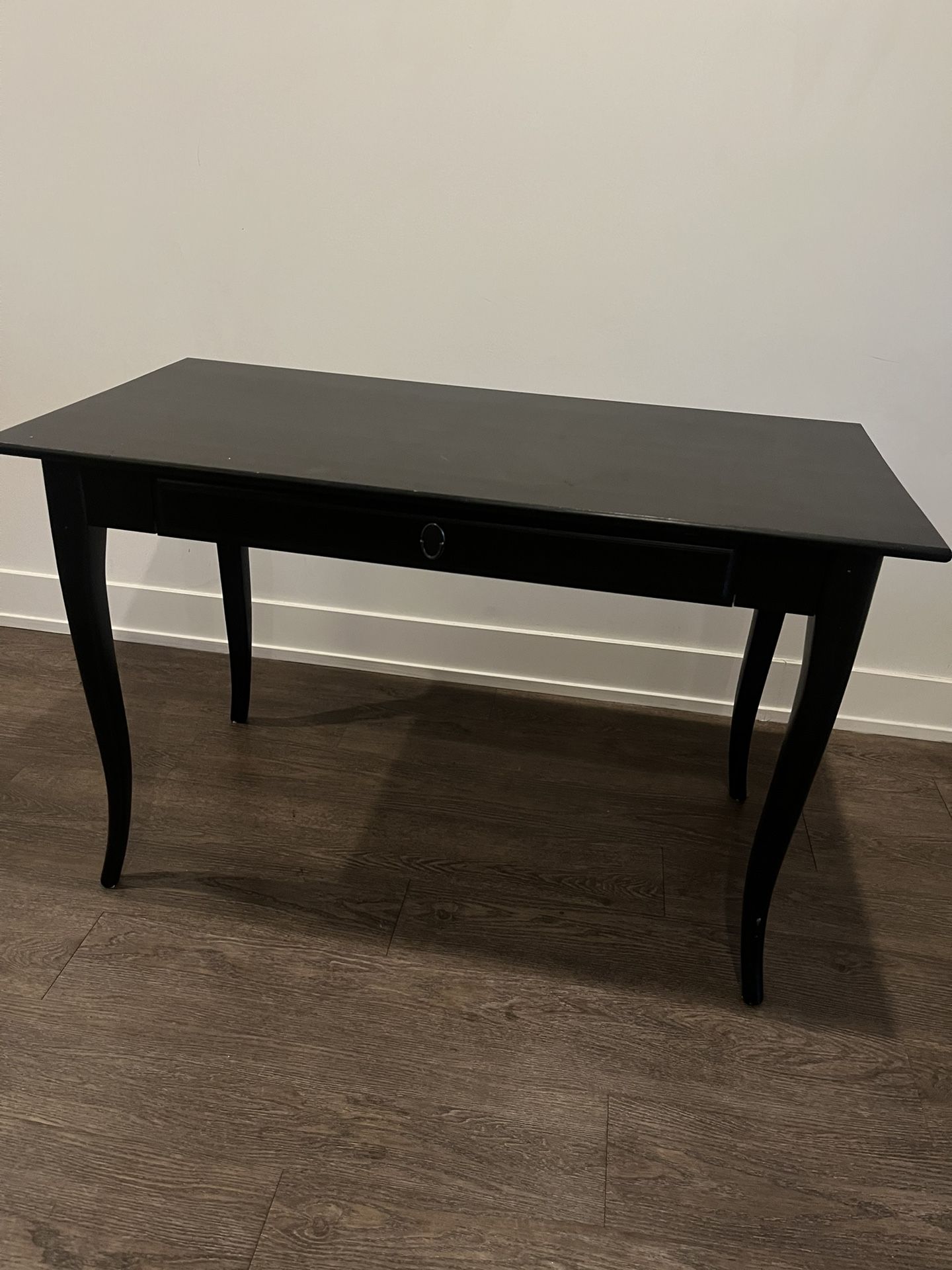 Pottery Barn Desk & lamp