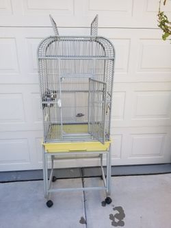 Bird cage.