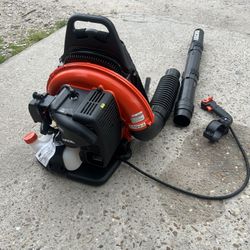 ECHO 233 MPH 651 CFM 63.3cc Gas 2-Stroke Backpack Leaf Blower with Tube Throttle