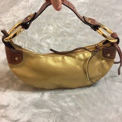 Small Gold Clutch/Handbag