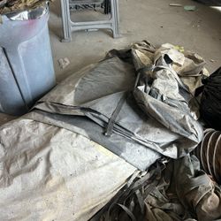 Huge Air Pump Tent For Mobile Work 