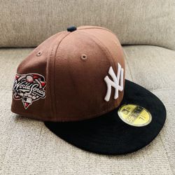 Pacsun Reserve YANKEES 7 3/8 Mocha New Era 