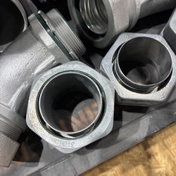 Liquid Tight Metallic Connector Fittings Electrical 4” And 3”