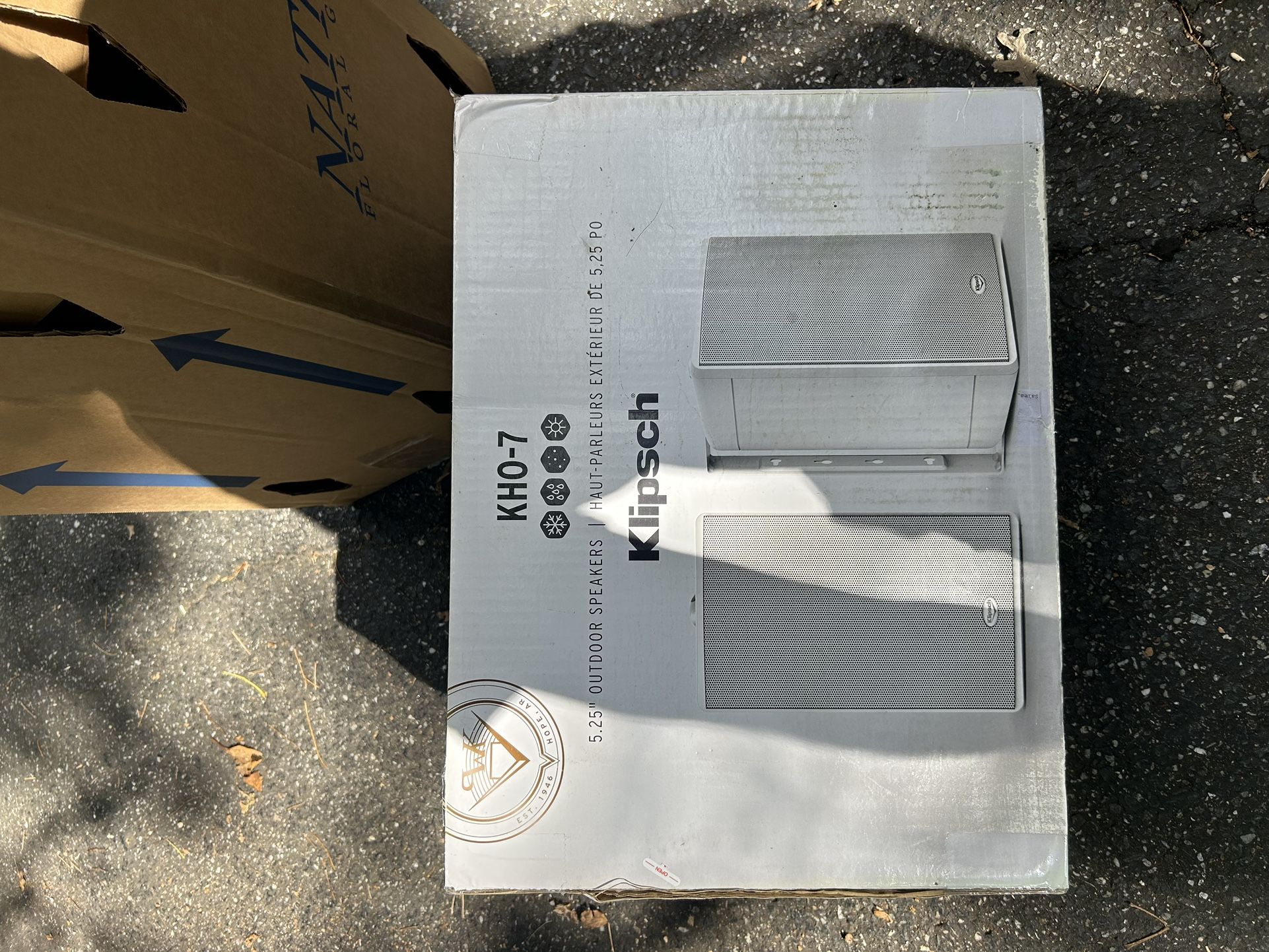 Klipsch KHO-7 Outdoor Loudspeaker (Pair, White)
