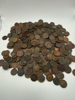 Cull Indian Head Penny Lot - Coins - 1330 Grams - ~420 Pennies