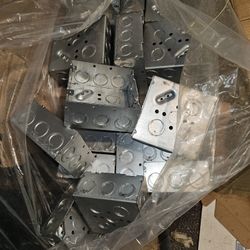 Electrical boxes. 