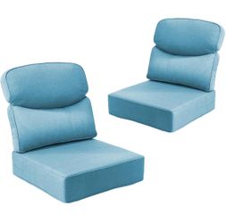 Outdoor cushions for patio chairs
