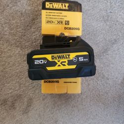 20V MAX Premium Lithium-Ion 5.0Ah Battery Pack, OIL Resistant 