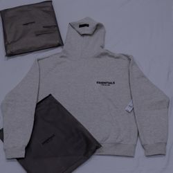 Essentials Hoodie Fear Of God (Light Oatmeal)