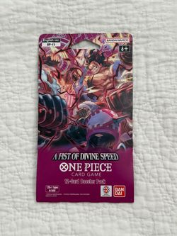 One piece trading card game OP11 sleeved booster