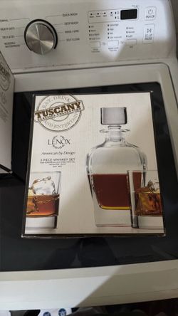 Tuscany Classics collection, three-piece, whiskey set