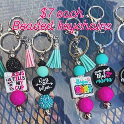 Beaded Keychains 