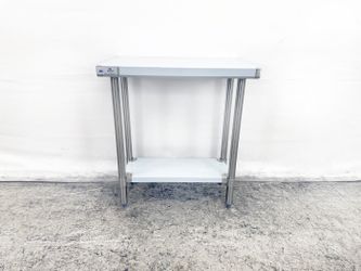 30W x 18D x 34HAll Stainless Steel Table NSF WTSS-1830-418