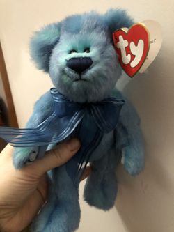 Azure beanie baby like new