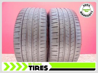 2 PIRELLI P ZERO PZ4 KS T1 ELECT PNCS 235/35R20 USED TIRES 7.6/32 TREAD 23535202 PIRELLI P ZERO PZ4 KS T1 ELECT PNCS 235/35R20 USED TIRES 7.6/32 TREAD