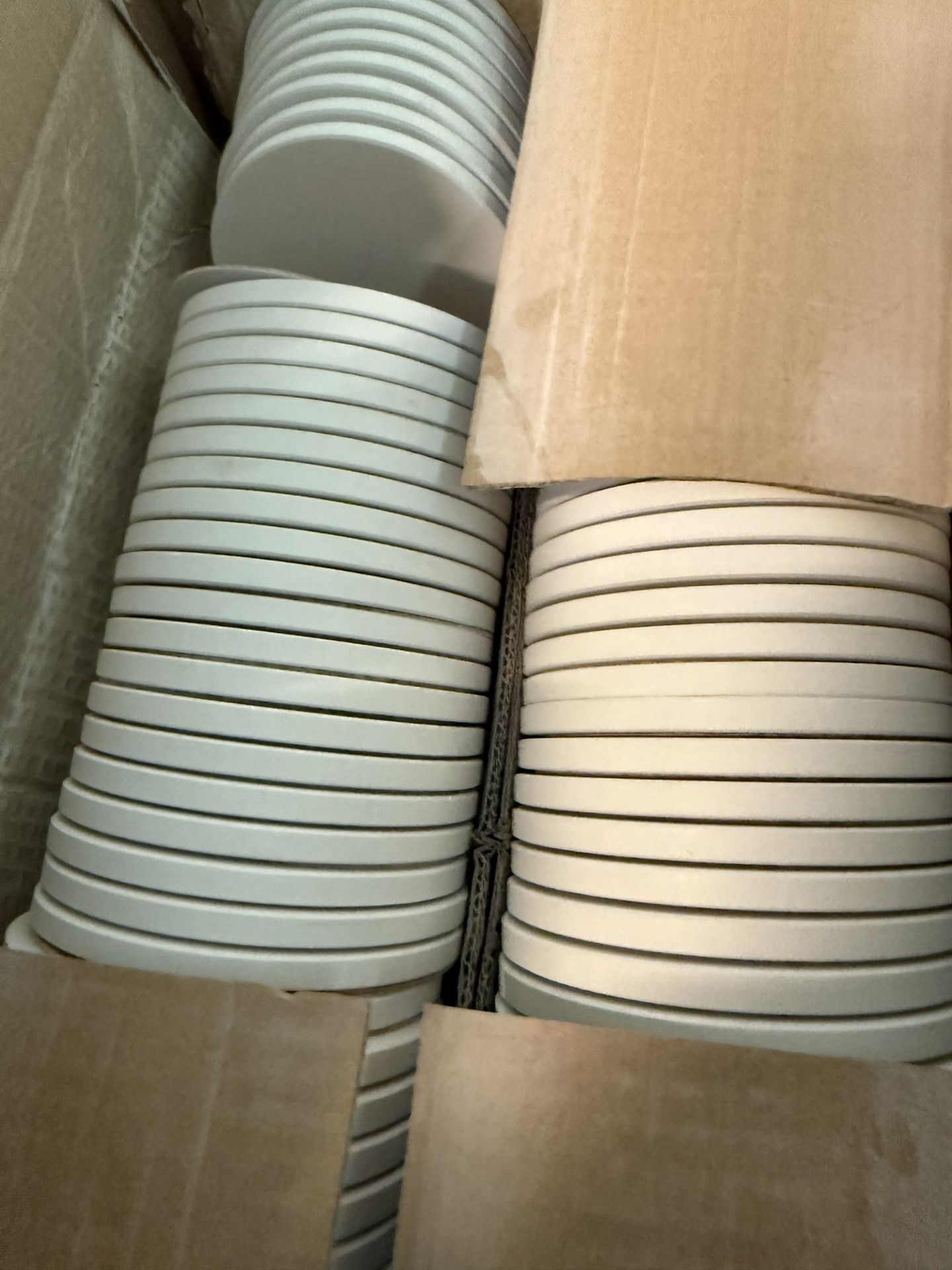 4” Blank Matte White Coasters Non Sublimation