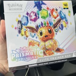 Pokemon Prismatic Evolutions ETB