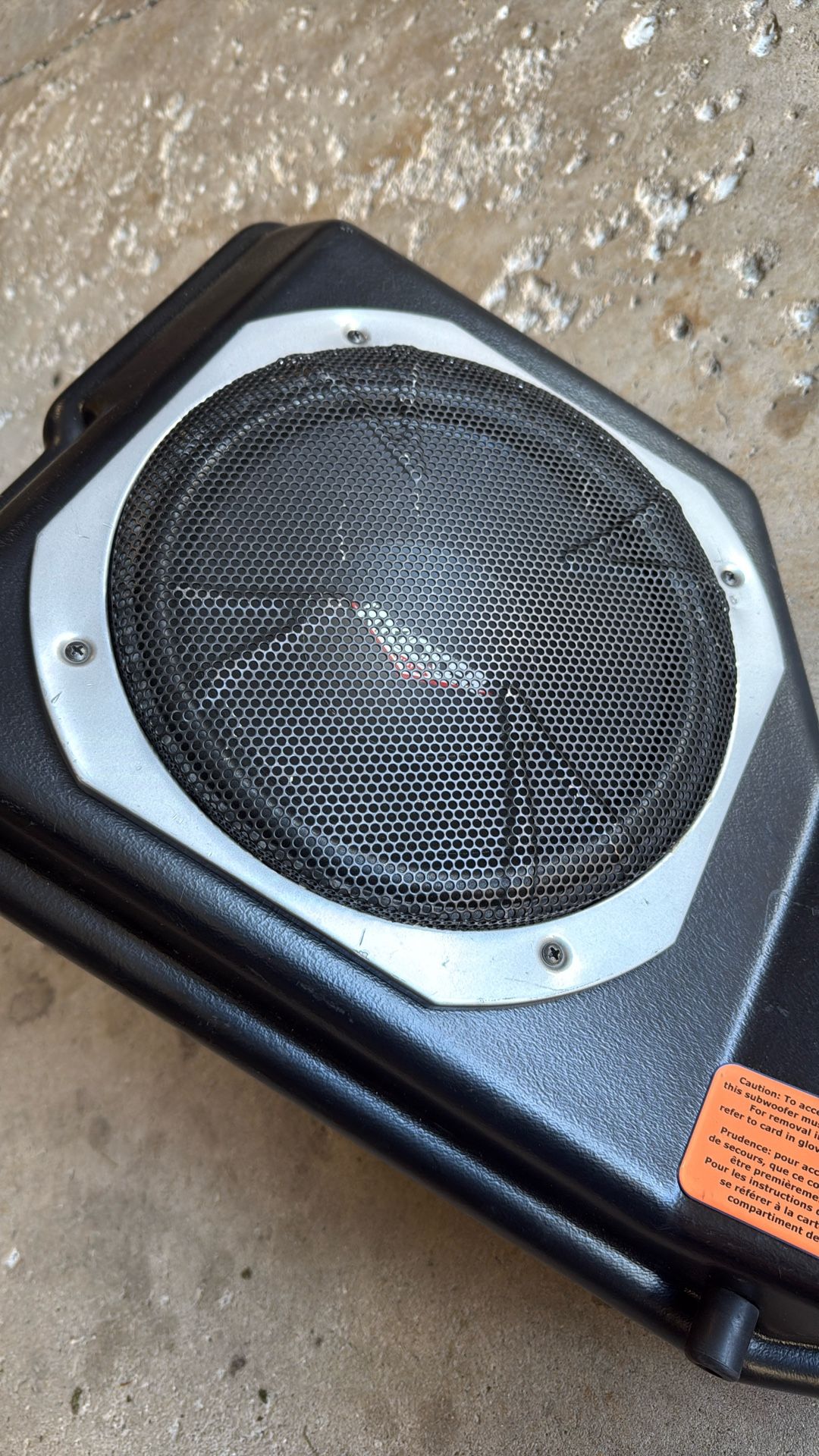 Kicker Custom Amplified 10 Inch Sub