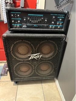 Peavy Mark VI XP with 4x10 cabinet