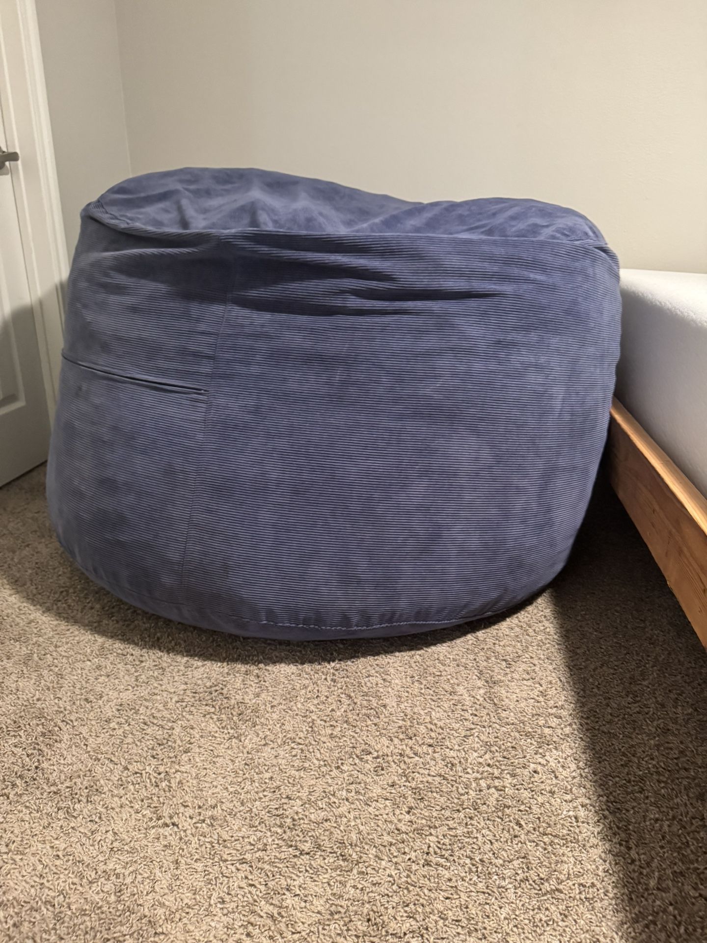 Corduroy Bean Bag Chair 