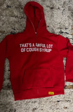 Cough syrup hoodie 