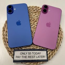 Apple iPhone 16 Plus 5G - Pay $5 DOWN AVAILABLE - NO CREDIT NEEDED