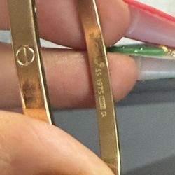 Cartier 18 K Gold Bracelet