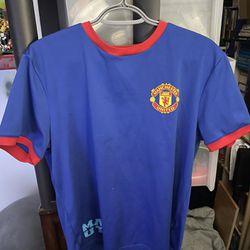 Manchester United T-Shirt Jersey (Size: Medium; Athletic Material)