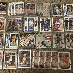 35 x STEPHEN CURRY cards from 2016 to 2023