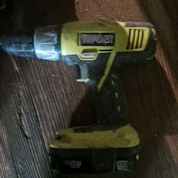 Ryobi 18volt Drill And MITER saw