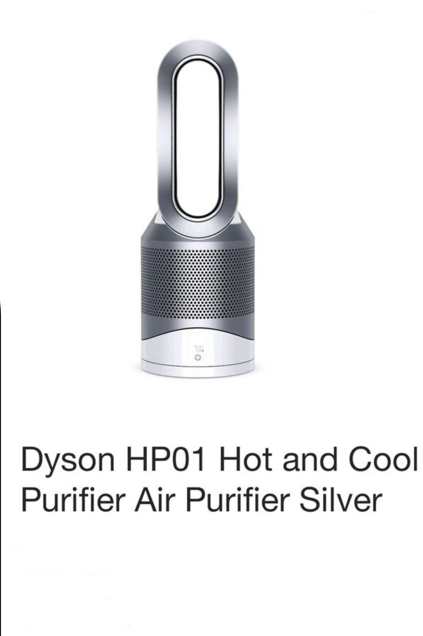 Dyson HP01 Pure Hot + Cool Purifier, Heater, & Fan White/Silver NEW!