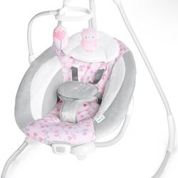 Baby Swing, Vibrations & Nature Sounds, 0-9 Months 6-20 Ibs 