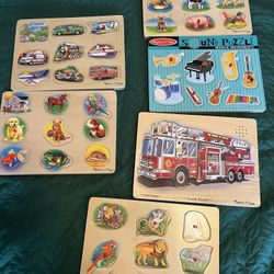 Melissa and Doug puzzles