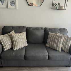 Full Couch With Built-in Queen Size Bed - Need To Sell ASAP