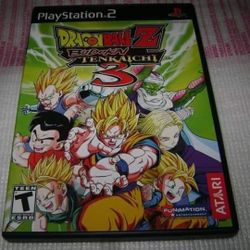 PS2 Dragon Ball Tenkaichi 3