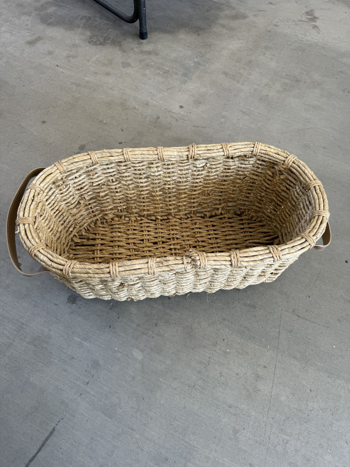 Basket Bohemian Decor Large